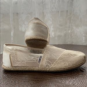 Toms bridal shoe